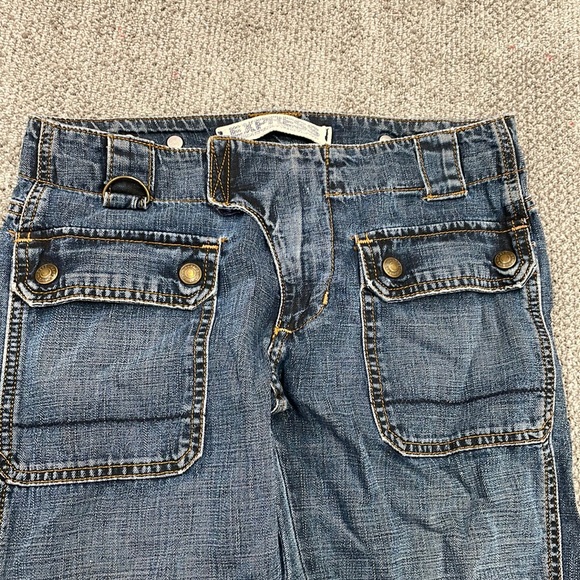 Size 2 Express low rise jeans Y2K - Picture 1 of 7